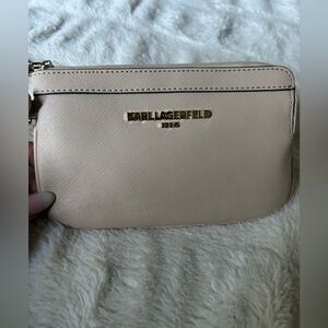 Karl Lagerfeld Cream Bag